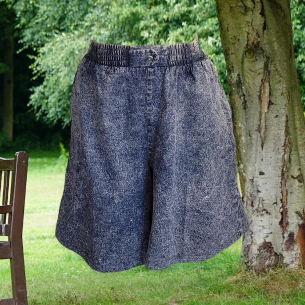Vintage 80s Acid Wash Shorts